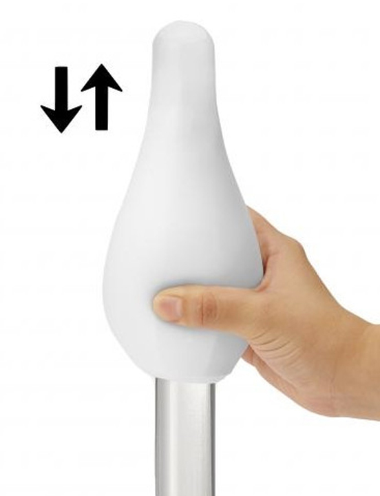 Мастурбатор TENGA GEO Glacier, белый