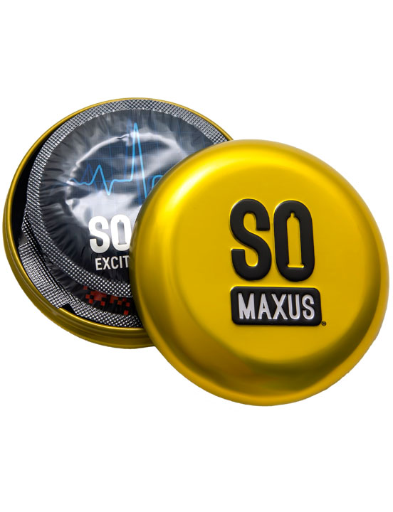 Презервативы MAXUS Special, точечно-ребристые, 3 шт., ж/к