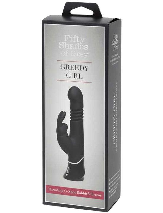 Вибратор для G-точки Fifty Shades of Grey Greedy Girl, чёрный