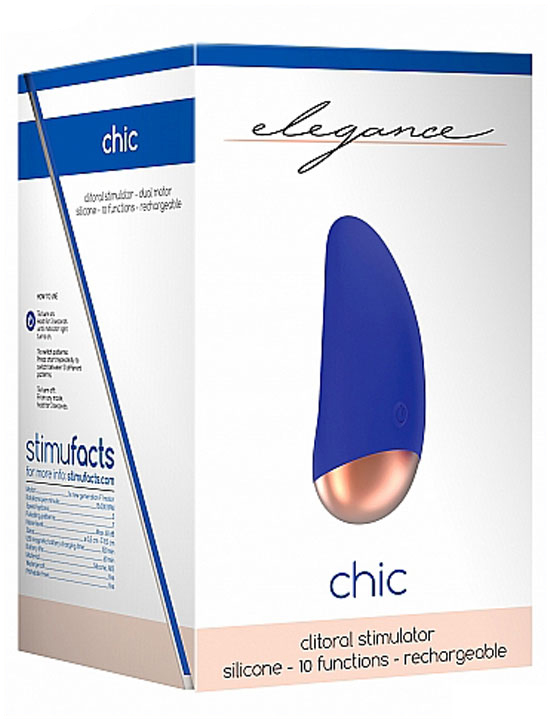 Вибратор Chic для клиторальной стимуляции, 49х98 мм