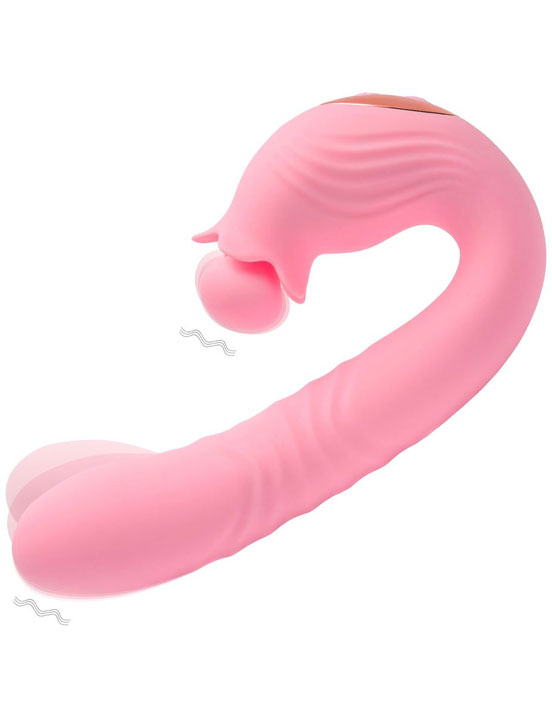 Вибратор Selove Campanula, розовый, 33х182 мм