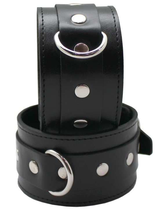 Поножи узкие, без подкладки, чёрные, размер универсальный