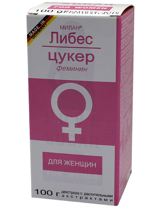 «САХАР ЛЮБВИ» для женщин, Liebes-Zucker feminin, 100 г