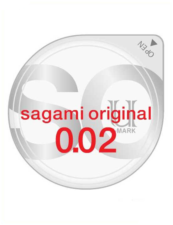 Презервативы Sagami Original 0.02, тонкие полиуретановые, 6 шт.