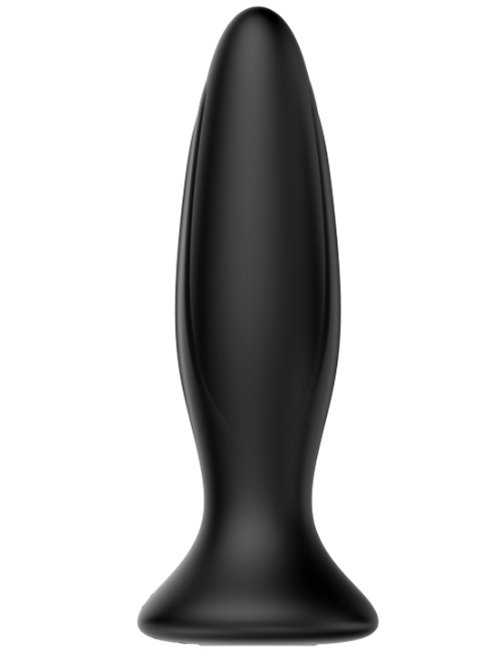 Вибропробка Mr.Play, 12 режимов, силикон, чёрная, 31x128 мм