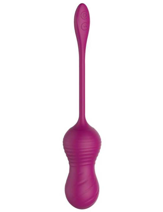 Вагинальные виброшарики AN Seed с функцией массажа бусинами c пультом управления