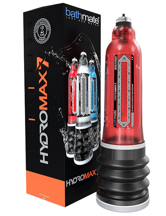 Гидропомпа Bathmate Hydromax7 brilliant красная