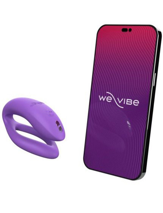 Вибромассажёр для пар We-Vibe Sync O, светло-фиолетовый