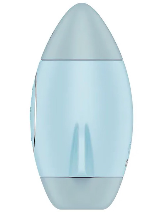 Вакуумно-волновой вибростимулятор Satisfyer Mission Control, голубой