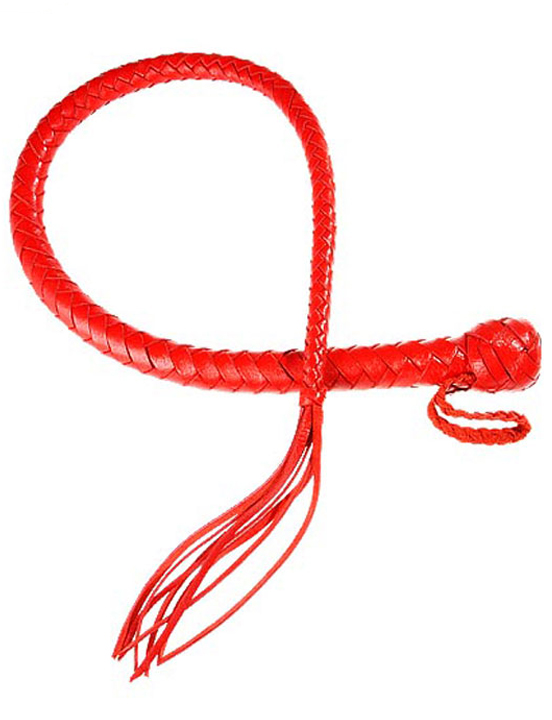 Плеть «Змея», красная, 1 м