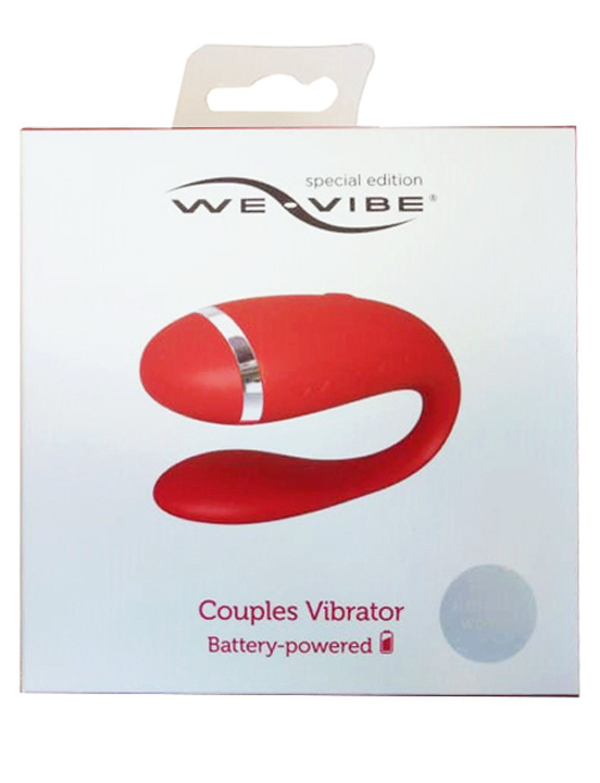Вибромассажёр We-Vibe Special Edition, красный, на батарейках