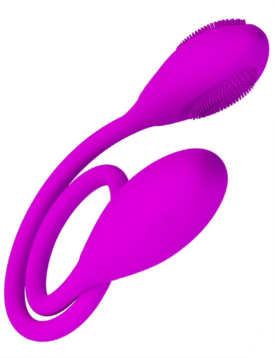 Мини-вибратор SNAKY VIBE на гибком стержне, 7 видов вибрации, 32x600 мм