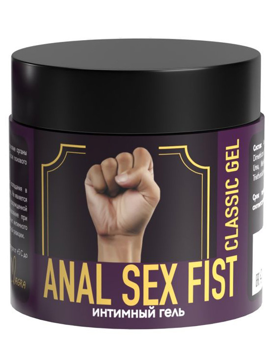 Гель-смазка ANAL SEX FIST для фистинга классическая, 150 мл