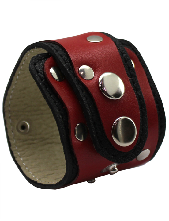 Браслет чёрно-красный «треугольник», размер универсальный