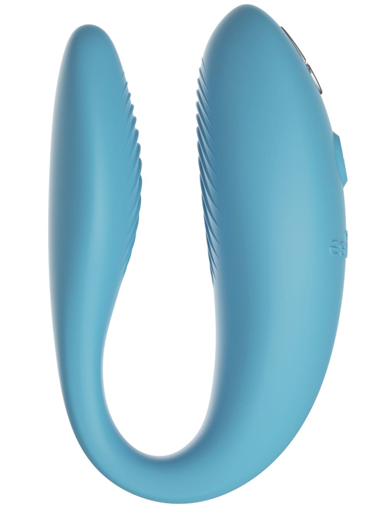 Вибромассажёр для пар We-Vibe Sync Go, голубой