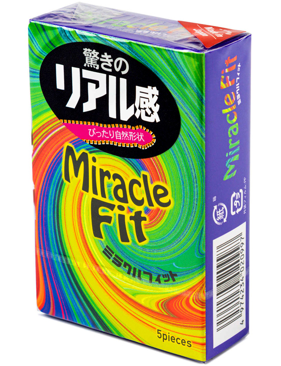 Презервативы Sagami Miracle Fit, тонкие, 5 шт.