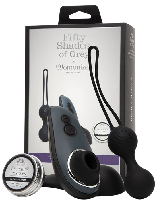 Набор Desire Blooms (Womanizer Liberty, Kegel Balls, Delicious Thingles, 7 г.)