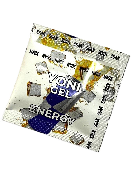 Лубрикант для орального секса SGAN YONI GEL со вкусом энергетика, 5 мл