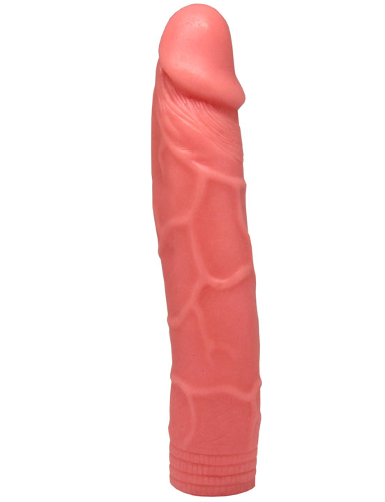 Фаллоимитатор Eroticon Realistic, гнущийся, телесный, 35x185 мм