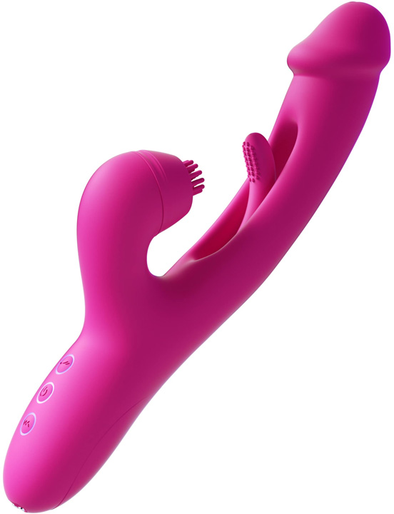 Иновационный вибратор кролик G Spot Ultra, розовый