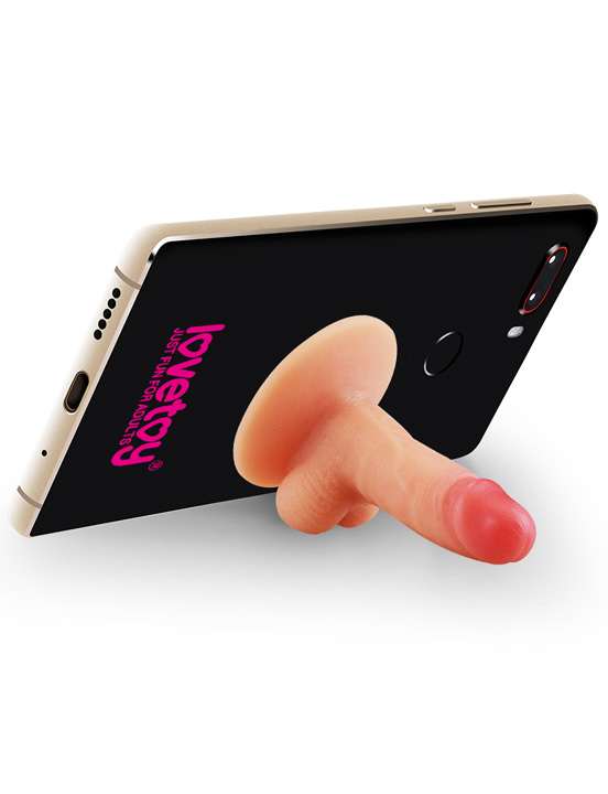 Сувенир «Пенис на присоске», телесный, 6 см