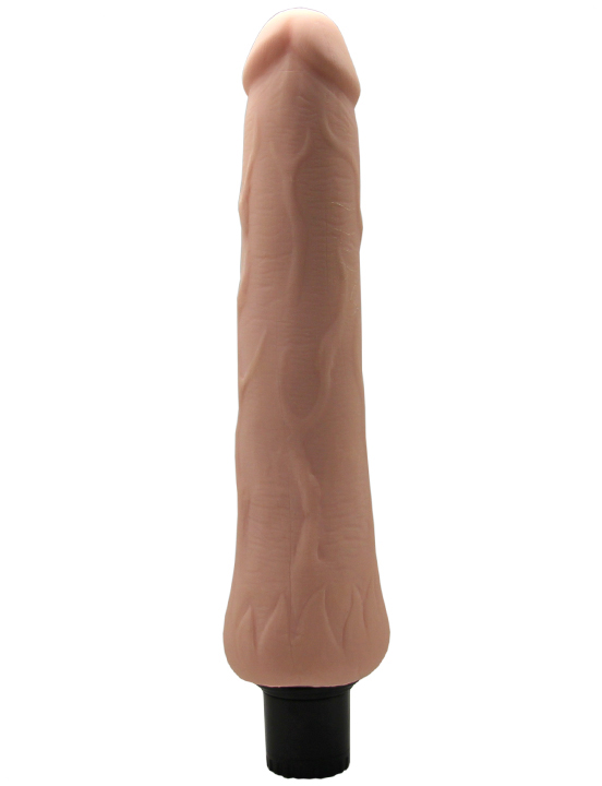 Вибратор Eroticon Vibro Realistic, ультраскин, 34x250 мм