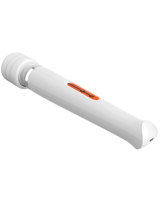 Супервибратор Eroticon Mega Wand для принудительного оргазма, белый