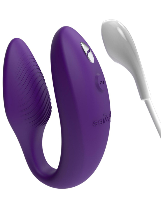 Вибромассажёр для пар We-Vibe Sync 2, фиолетовый