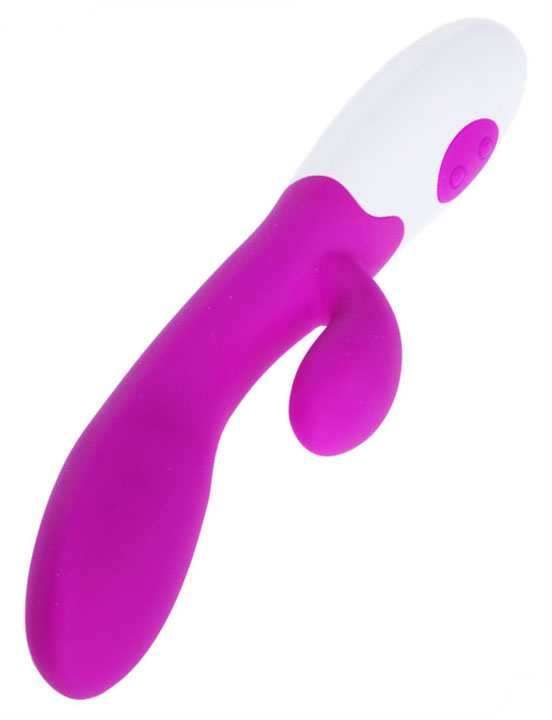 Вибратор Alvis, 30 видов вибрации, силикон, розовый, 33x200 мм